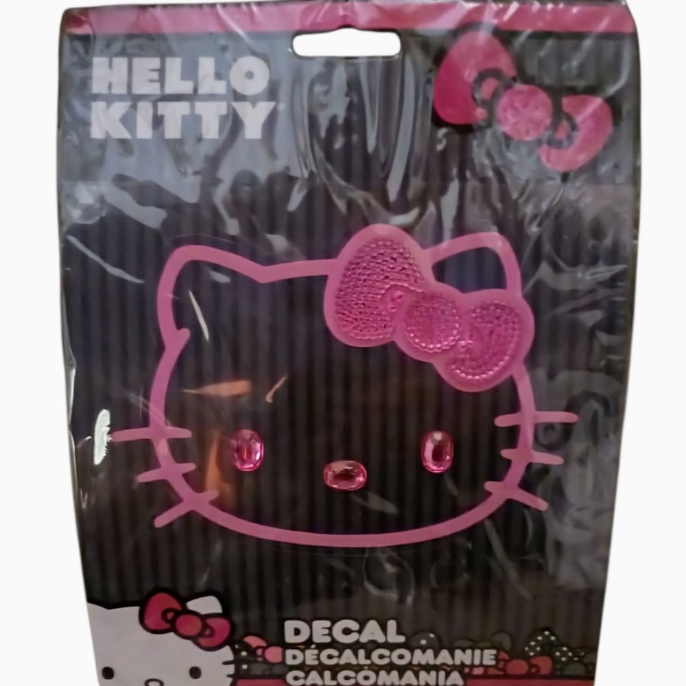 Hello Kitty pink decal